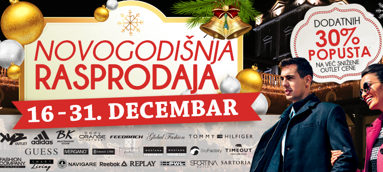 Fashion Park Inđija - novogodišnja sniženja