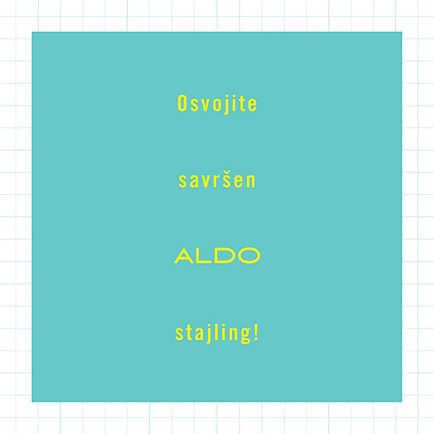 Osvojite savršen Aldo stajling!