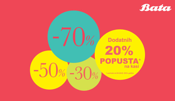 Bata weekend akcija!