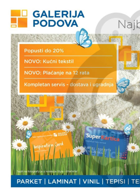 Galerija Podova Katalog Prole na Akcija 01 04 30 04 2016 Kuda U 