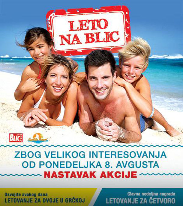 Nagradna igra : Leto na Blic