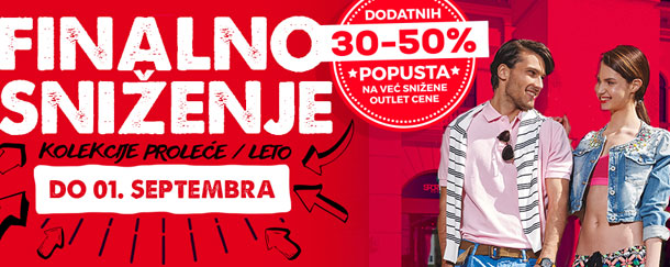 Outlet Center Inđija - finalno sniženje