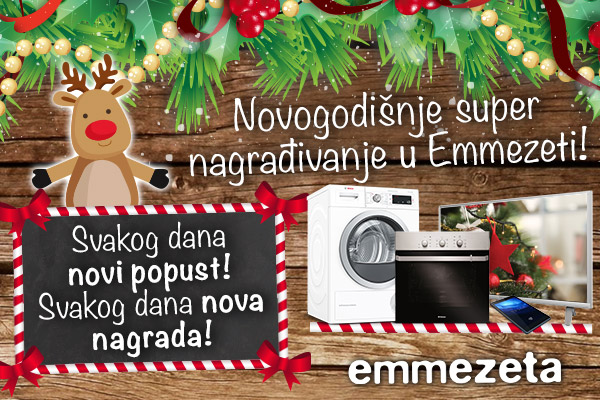 Velika nagradna igra: Novogodišnje super nagrađivanje u Emmezeti!