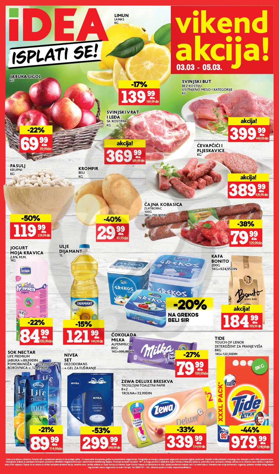 Idea Vikend Akcija 03 03 05 03 2017 Kuda U Kupovinu