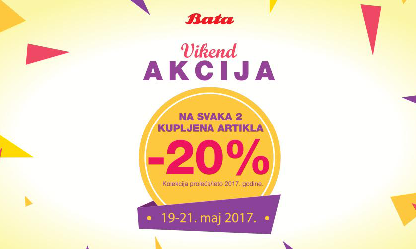 BATA VIKEND AKCIJA