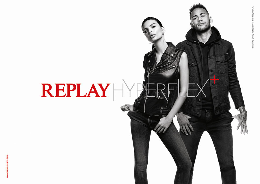 NEYMAR JR. i EMILY RATAJKOWSKI kao glavne zvezde REPLAY HYPERFLEX+ kampanje