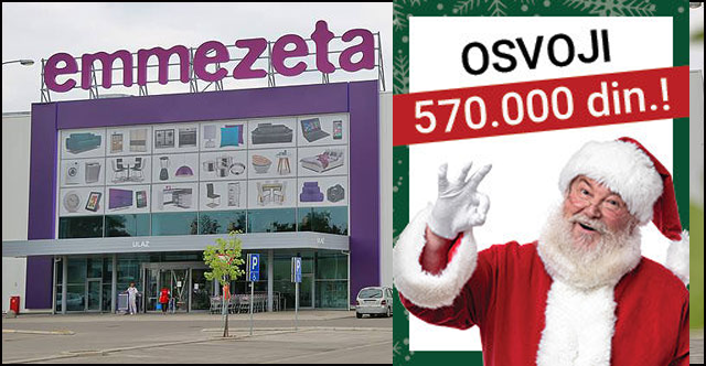 Emmezetina Novogodišnja čarolija: Igraj, osvoji nagrade i uštedi!