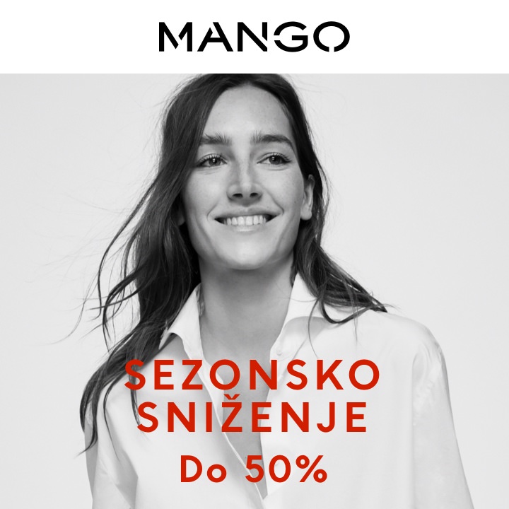 MANGO SEZONSKO SNIŽENJE DO 50%