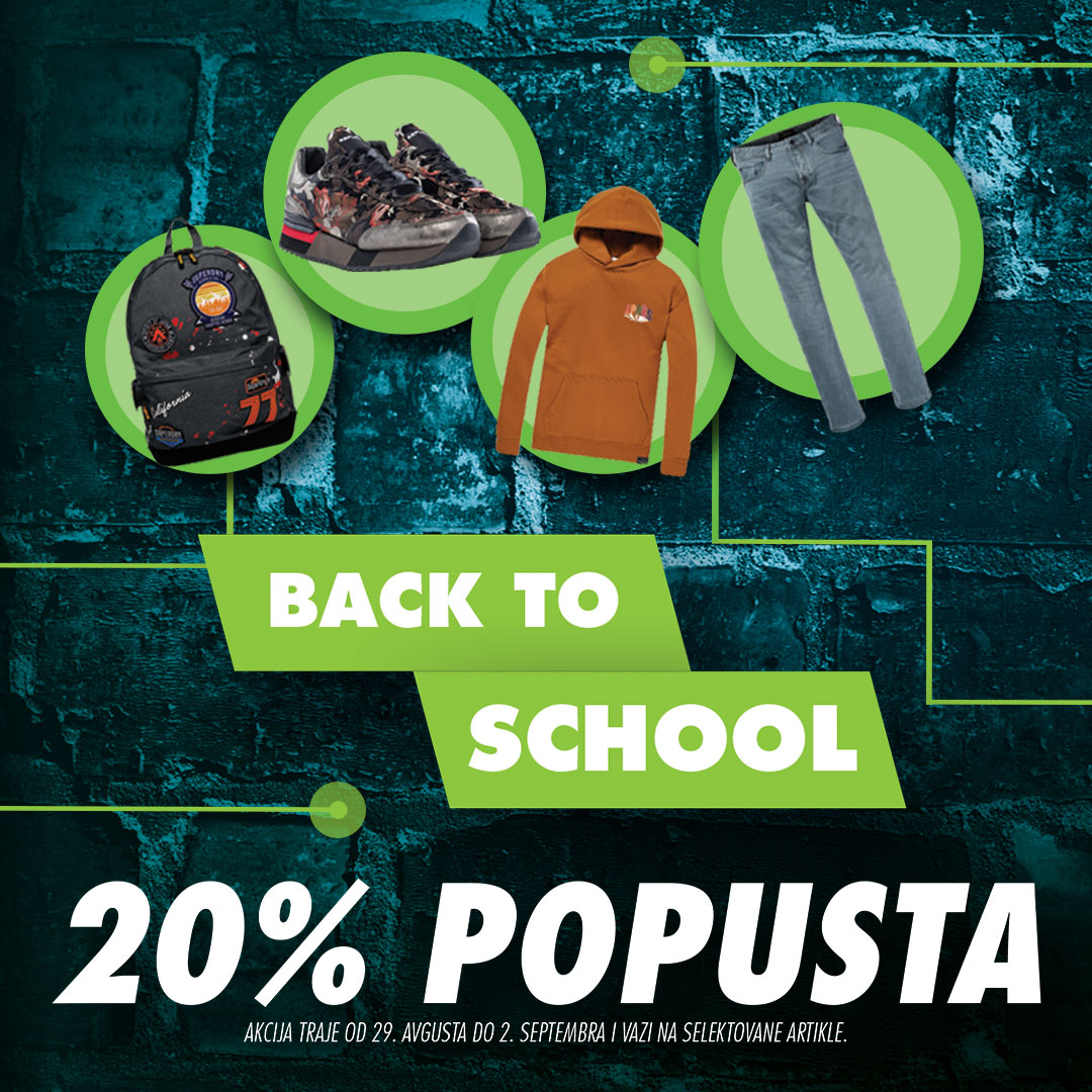 BACK TO SCHOOL - Pripremite se za novu školsku godinu