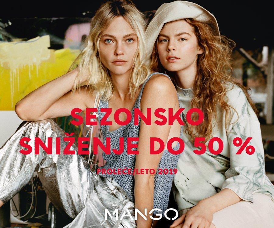 MANGO SEZONSKO SNIŽENJE DO 50%