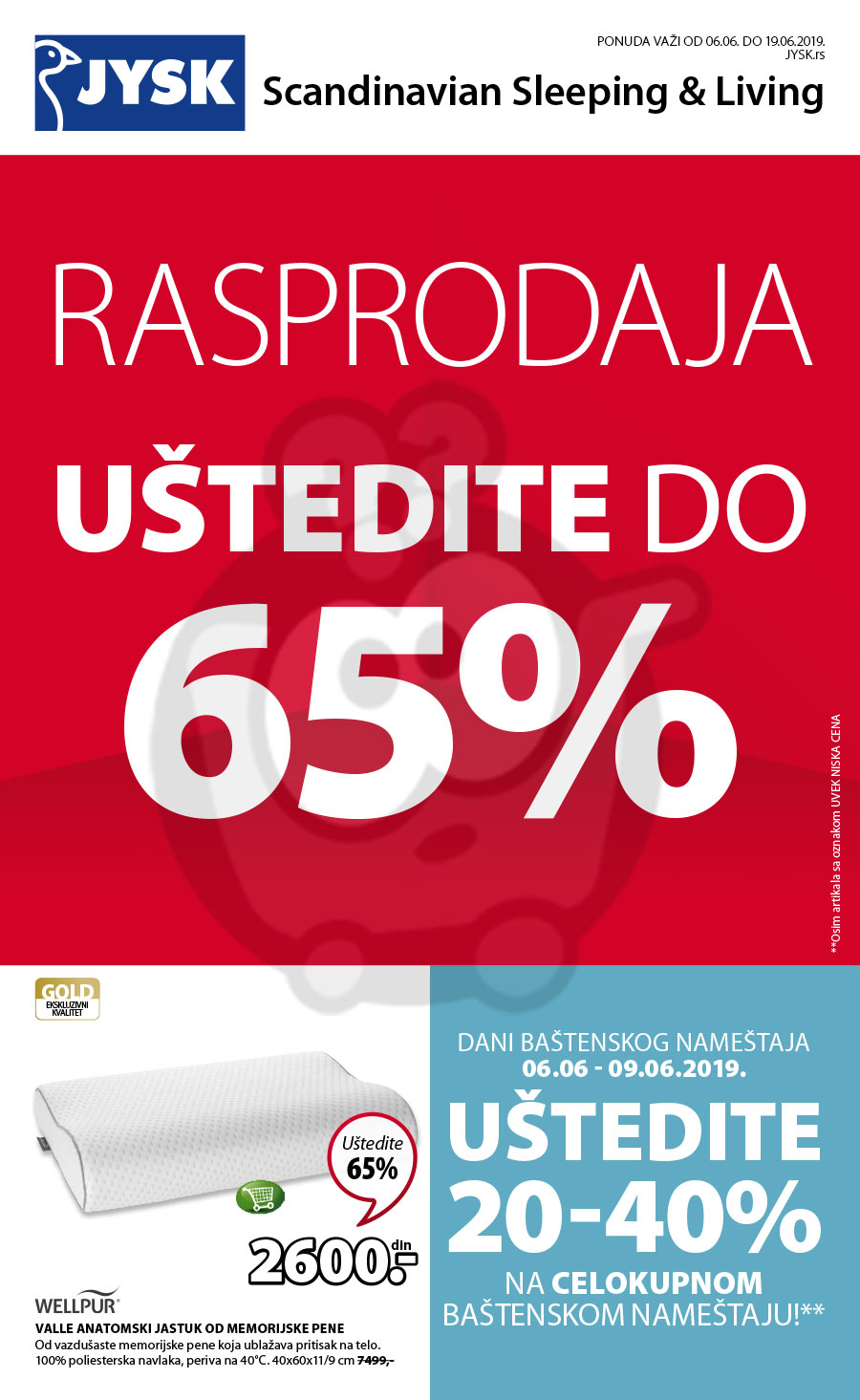 Jysk Katalog Akcija 06 06 19 06 2019 Kuda U Kupovinu