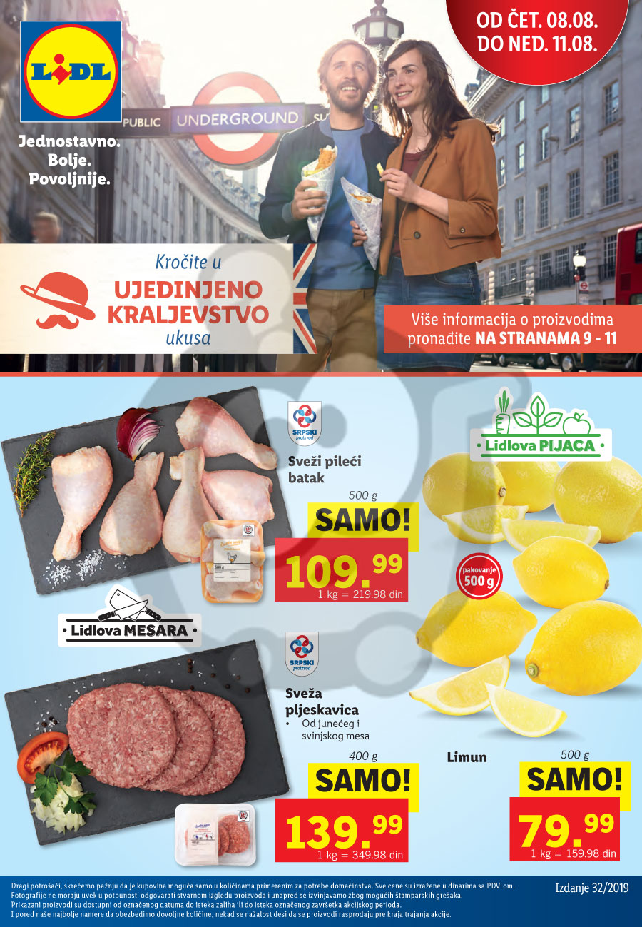 lidl katalog avgust 2019 Lidl Srbija Katalog Akcija 08 08 14 08 2019 Kuda U Kupovinu lidl katalog avgust 2019