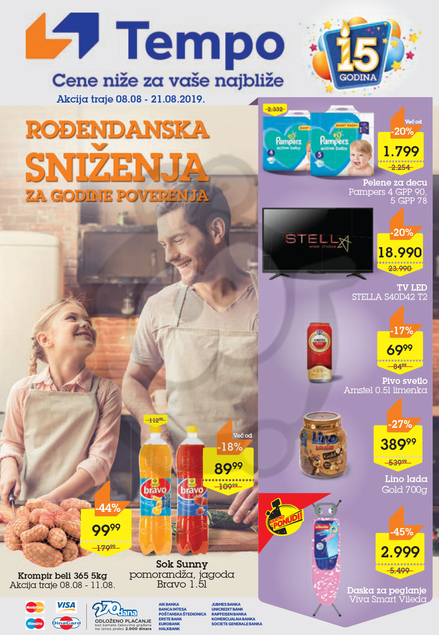 Tempo Katalog Akcija 08 08 21 08 2019 Kuda U Kupovinu