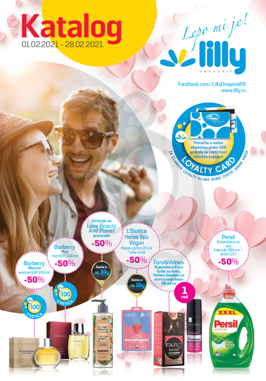Lilly Drogerie Akcija Katalog Februar 2021. Kuda u Kupovinu