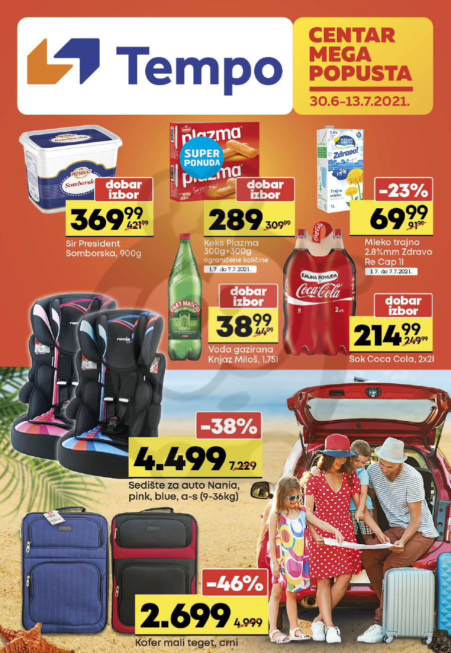 Tempo Katalog Akcija 30.06. - 13.07.2021. | Kuda u Kupovinu