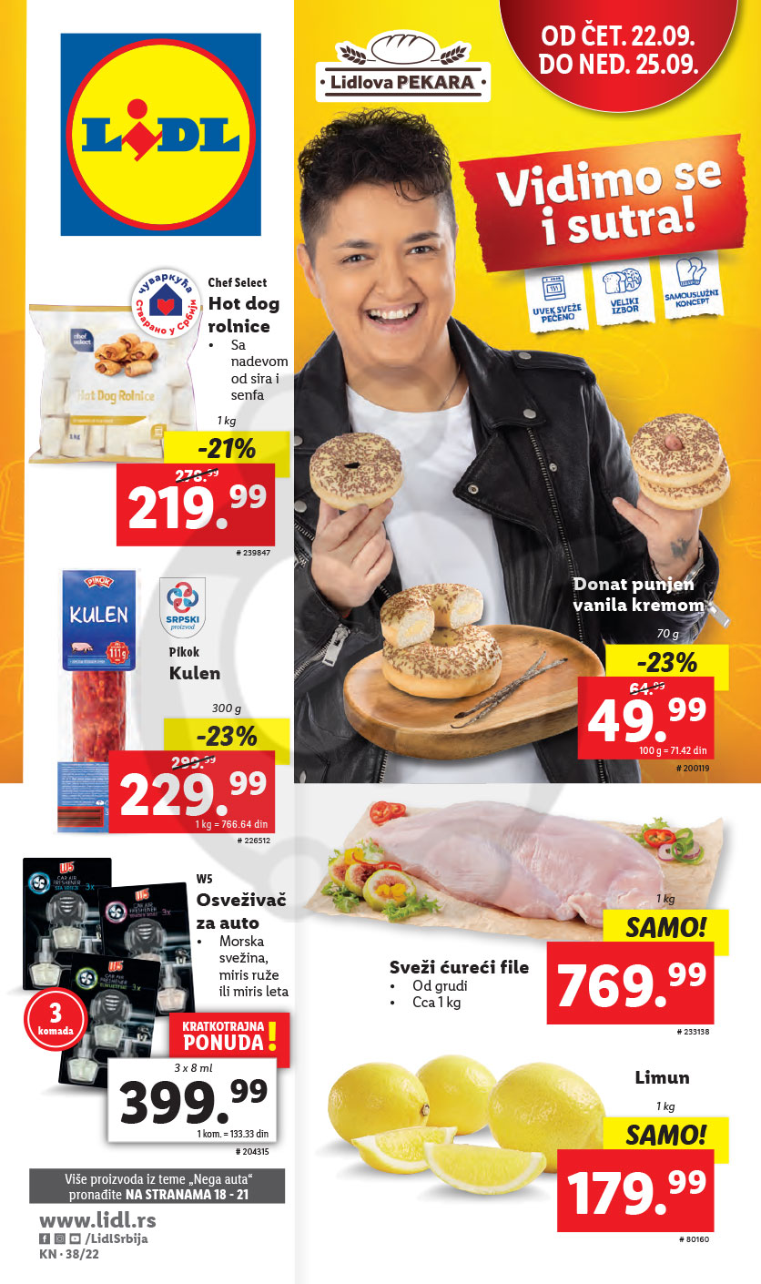 LIDL SRBIJA Parkside Katalog Akcija Septembar 22.09. 28.09.2022