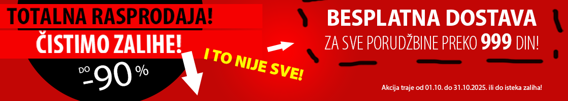ČISTIMO ZALIHE!