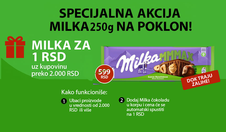 Milka poklon