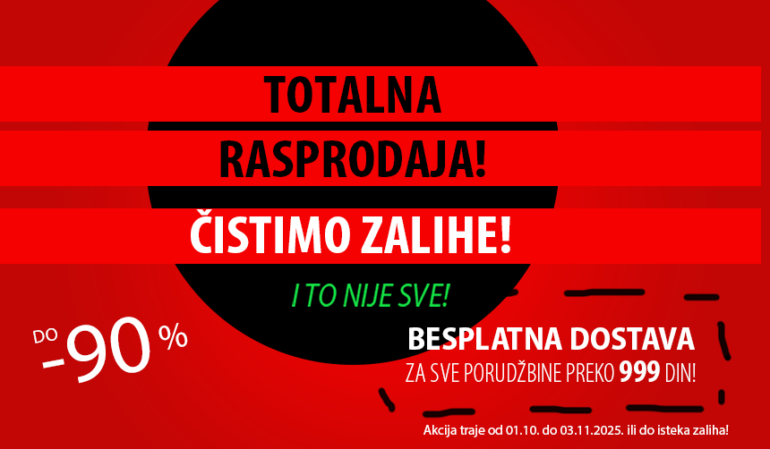 ČISTIMO ZALIHE!