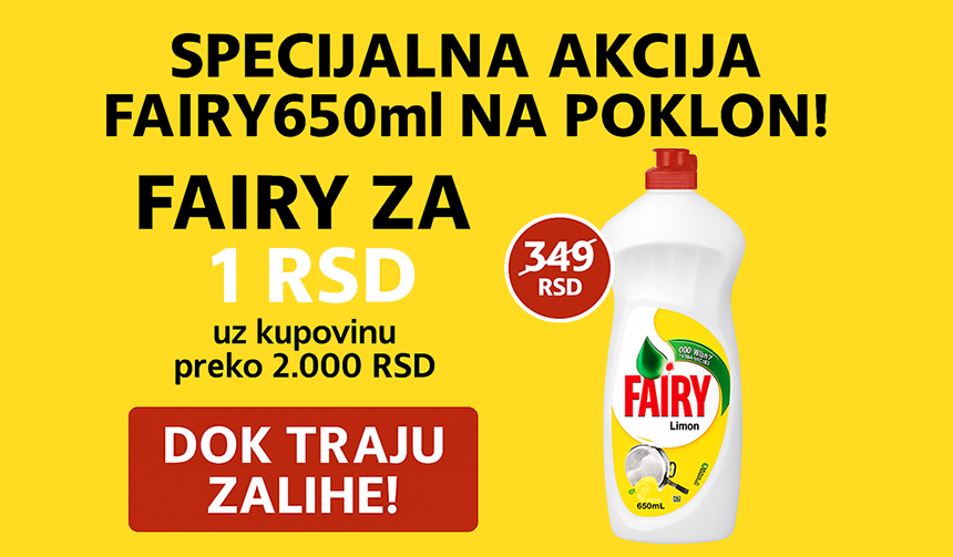 Fairy 650ml