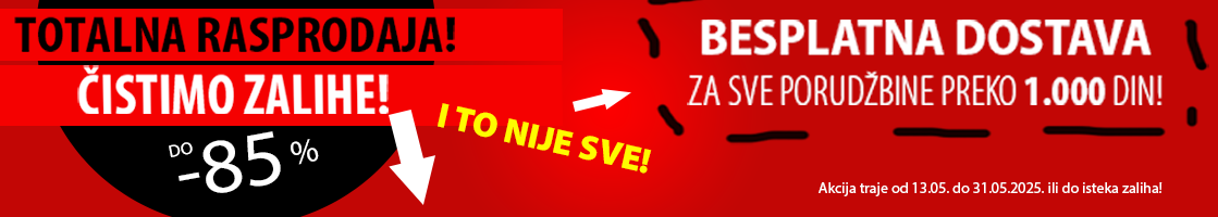 ČISTIMO ZALIHE!