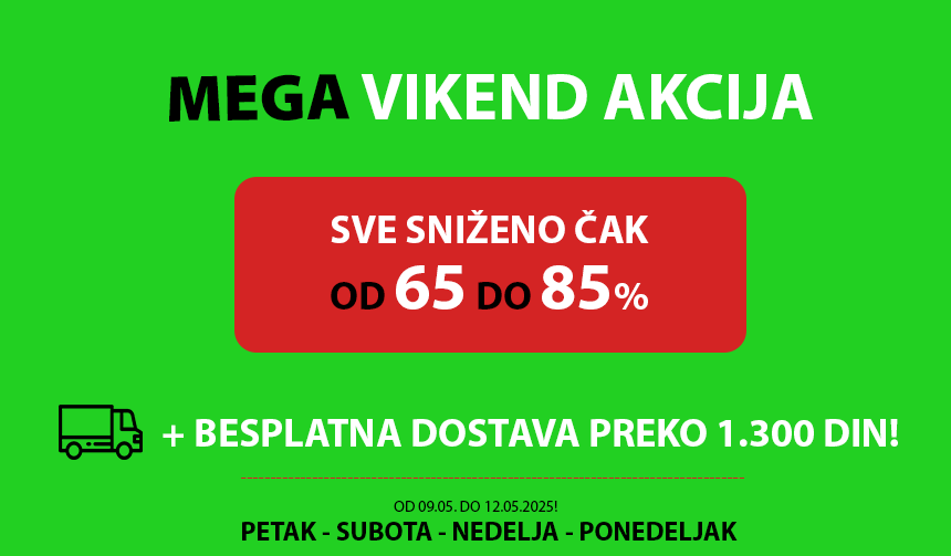 MEGA VIKEND AKCIJA