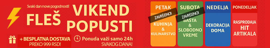 Fleš Vikend Popusti - Nedelja