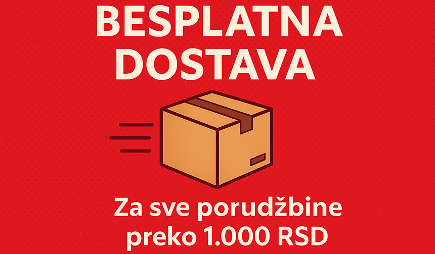 BESPLATNA DOSTAVA!