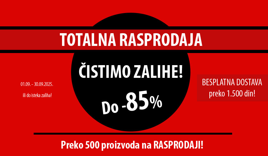 ČISTIMO ZALIHE!