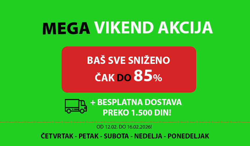 MEGA VIKEND AKCIJA