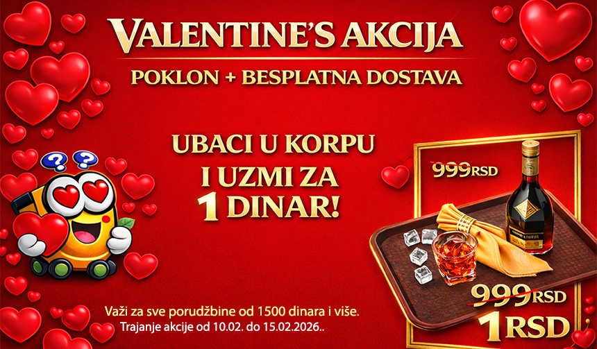 VALENTINES AKCIJA