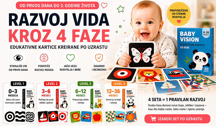 Baby Vision Level kartice