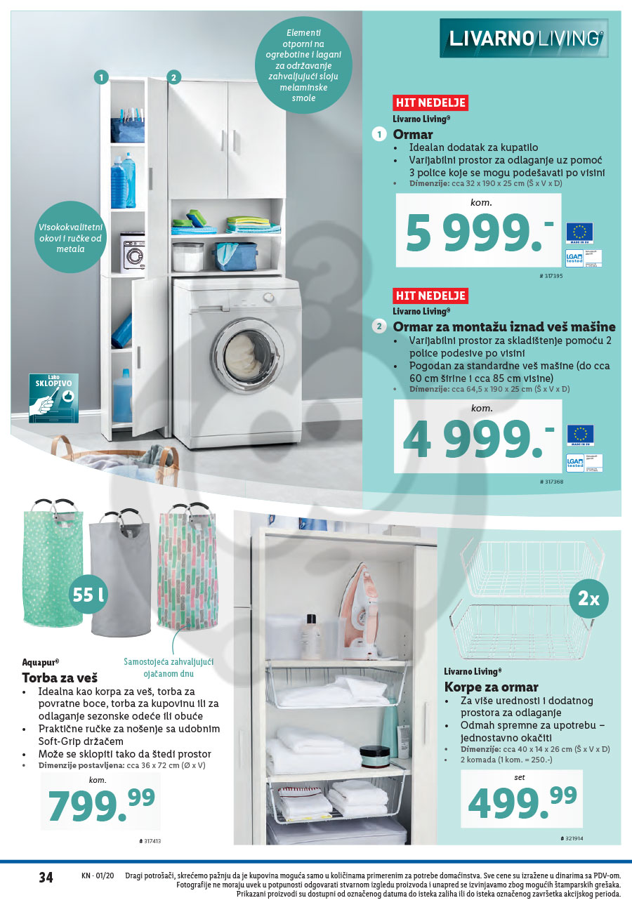Lidl Srbija Katalog Akcija 02 01 08 01 2020 Kuda U Kupovinu
