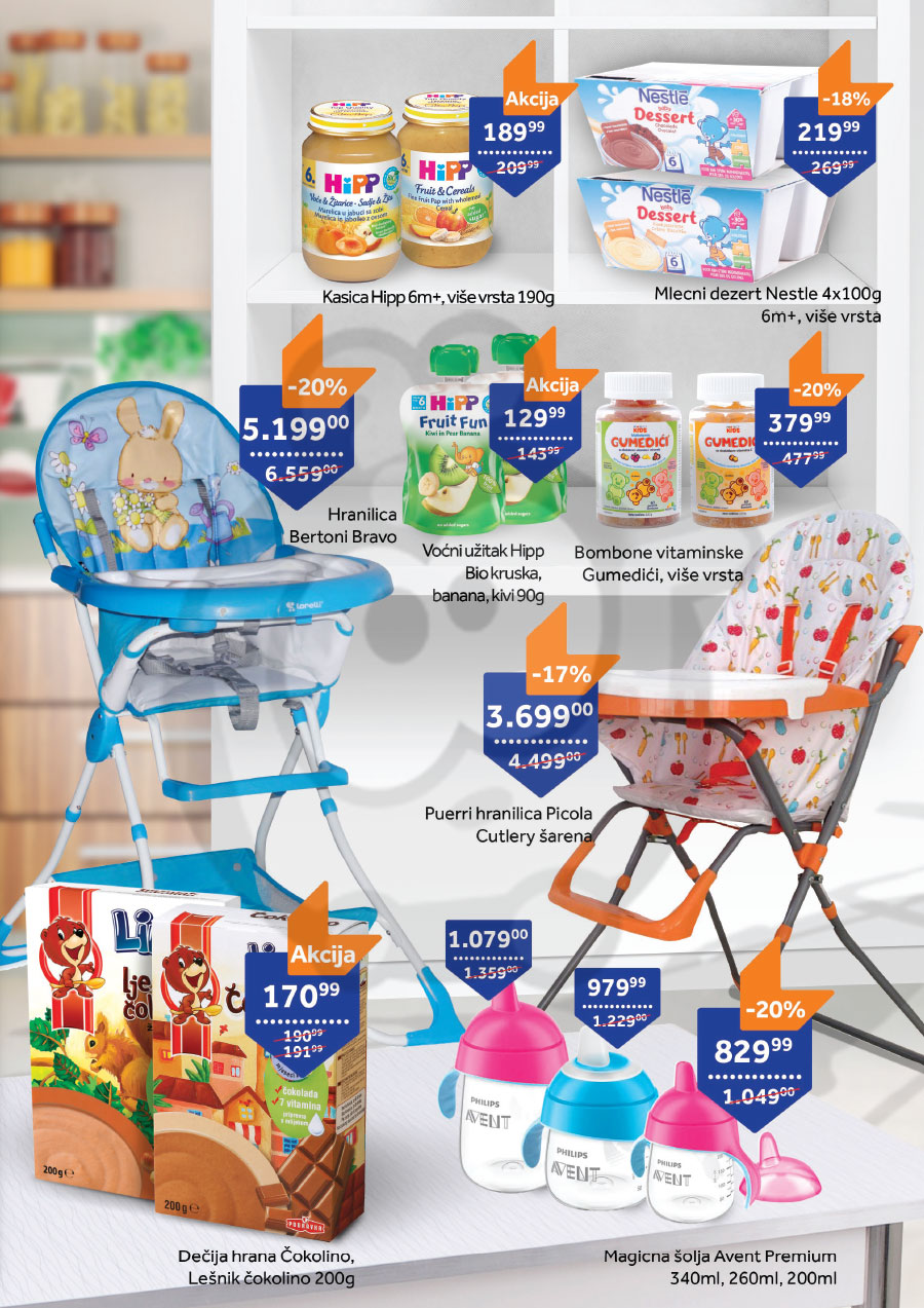 Tempo Katalog Akcija Sve za bebe 03.11. 23.11.2016. Kuda u Kupovinu