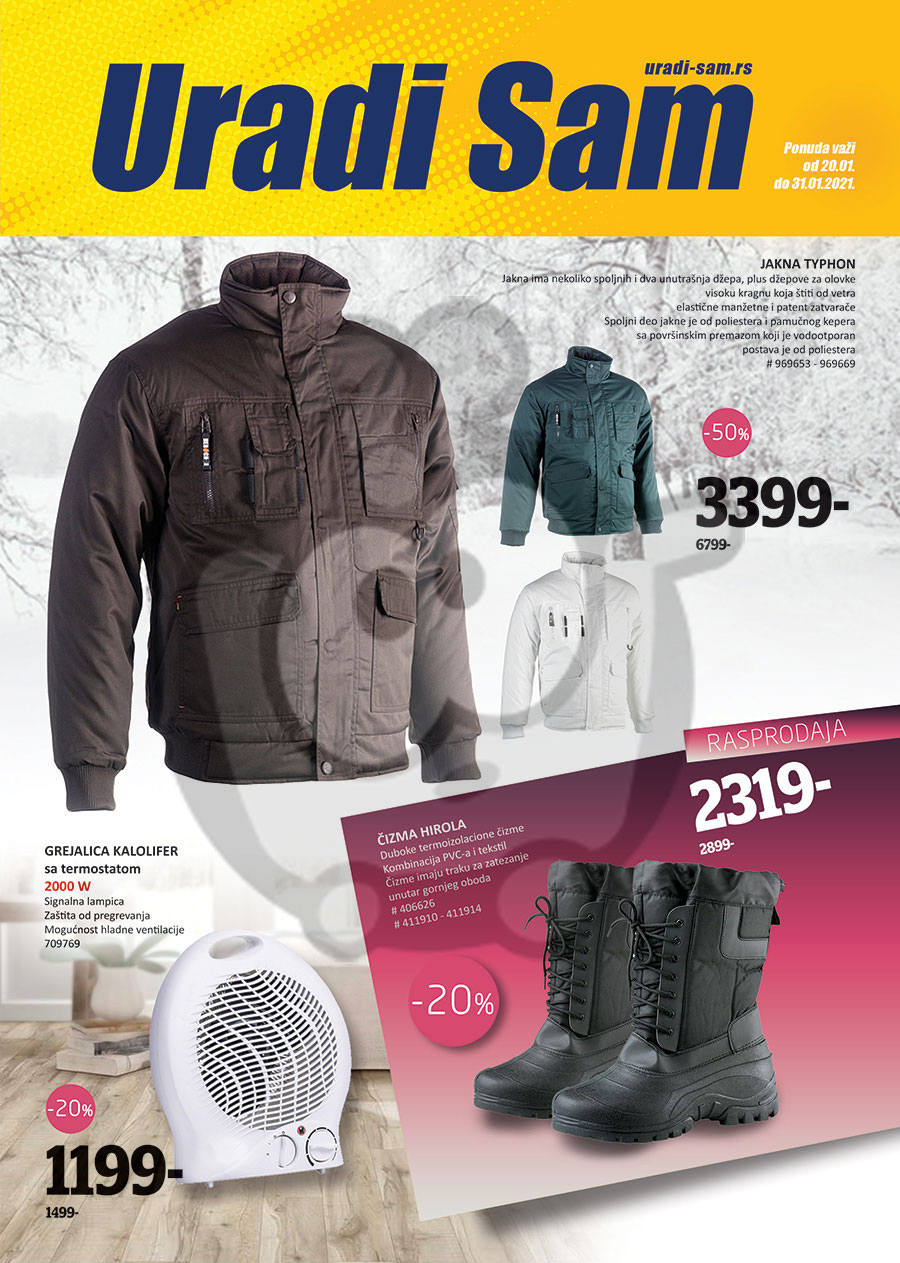 Uradi Sam Katalog Akcija 20.01.2021. 31.01.2021. Kuda