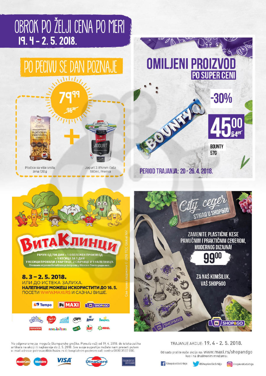 Shop Go Akcija Katalog 19 04 02 05 2018 Kuda U Kupovinu