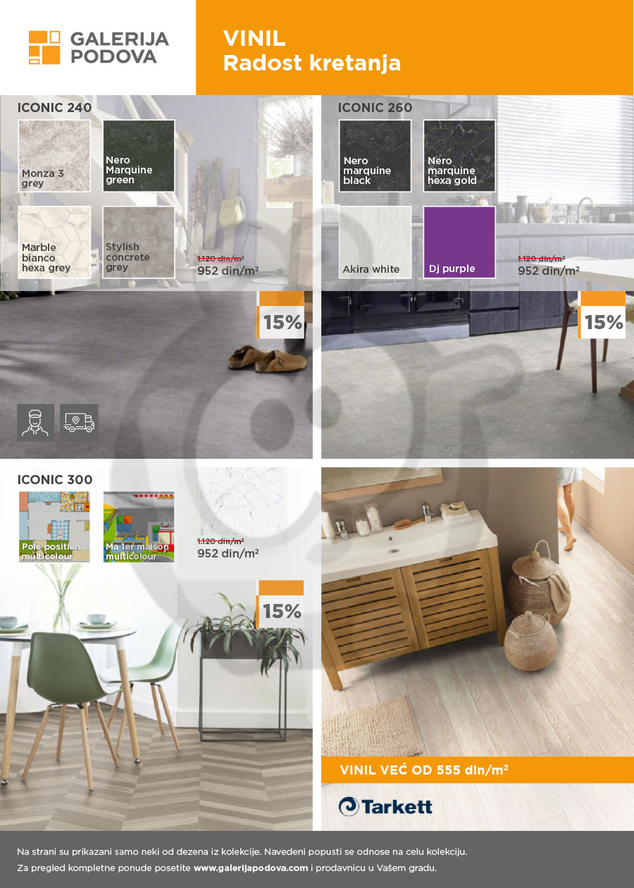 Galerija Podova Katalog Jesenja Akcija 01.10. - 30.10.2020. | Kuda u ...