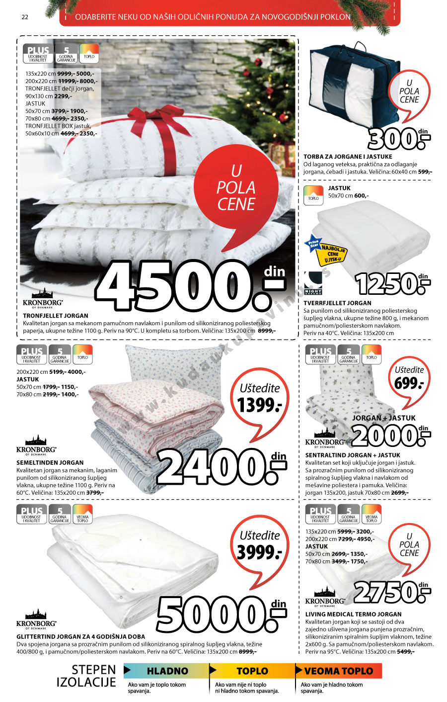 JYSK Katalog Akcija 27.11. 10.12.2014. Kuda u Kupovinu