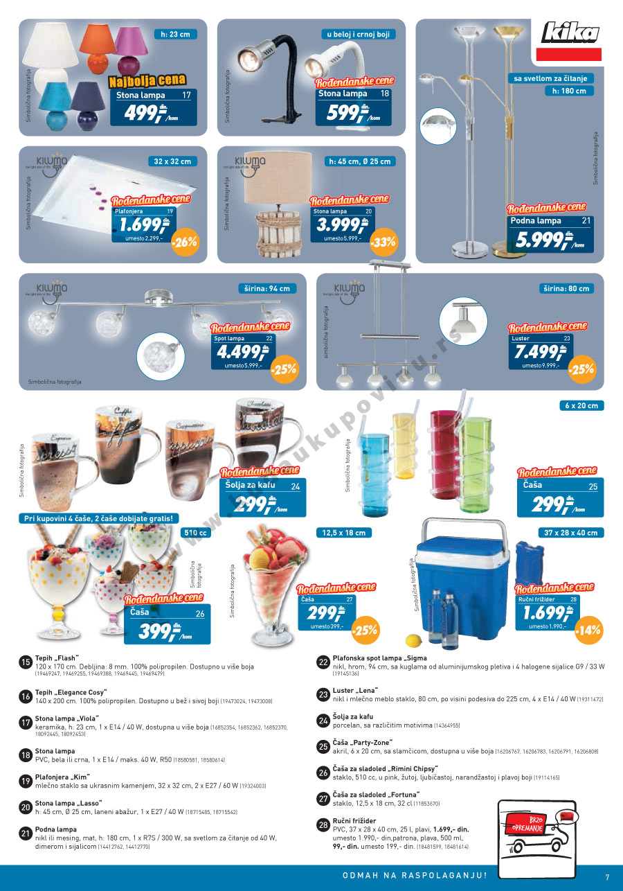 Katalog Rođendanska Akcija