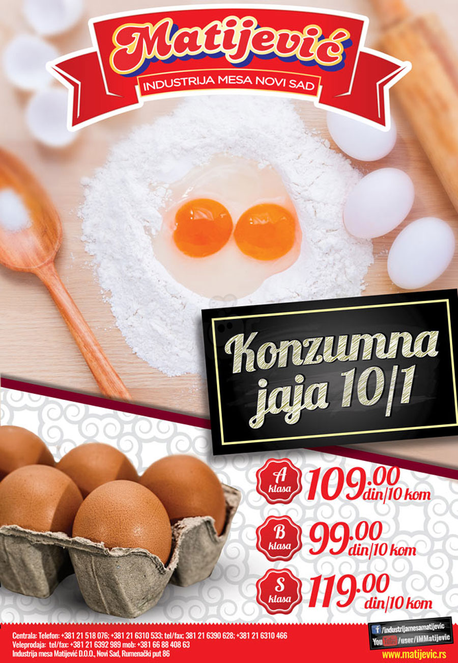 Proizvodi na akciji su obeleženi datumom trajanja - Redovne cene su podložne promenama