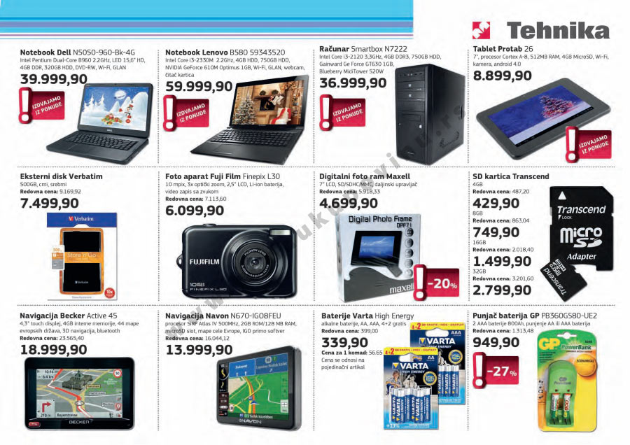 Katalog Akcija Tehnika