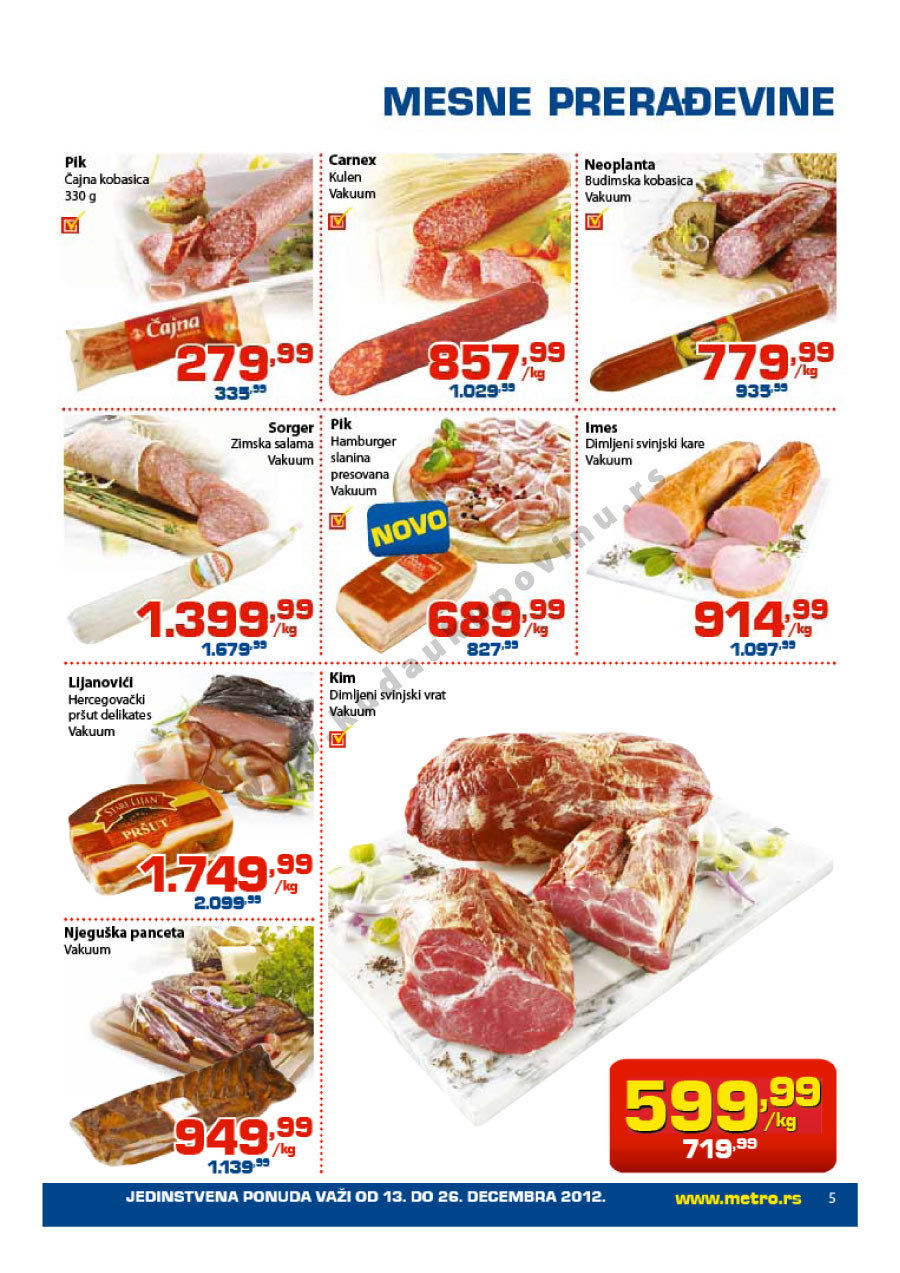 Katalog Akcija Hrana