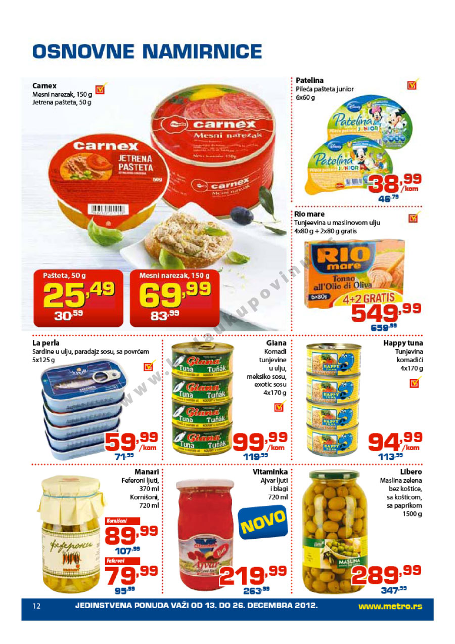 Katalog Akcija Hrana