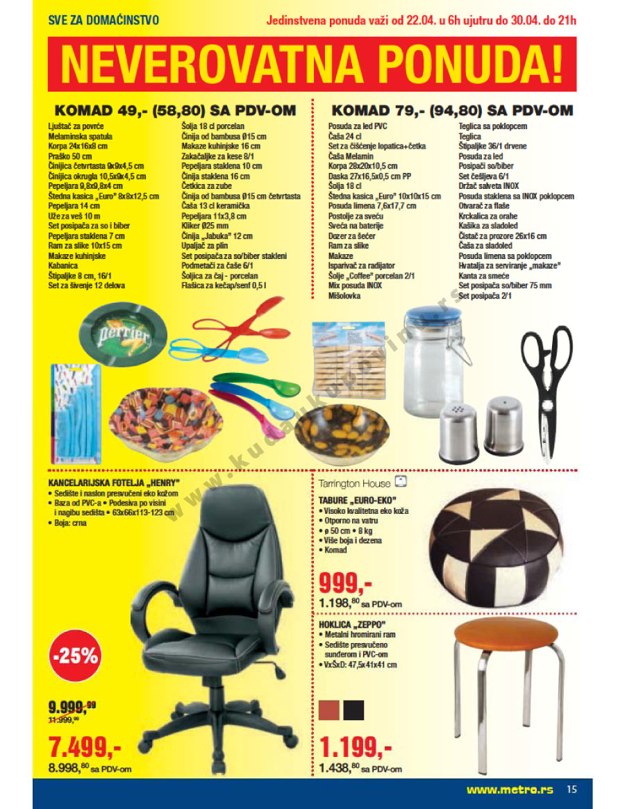 Katalog Akcija Neverovatne Cene