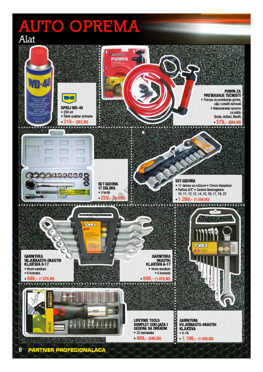 Katalog Akcija Auto Oprema