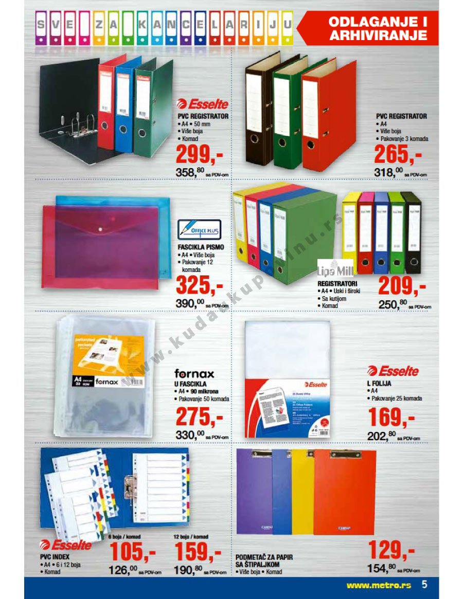 Katalog Akcija Kancelarija