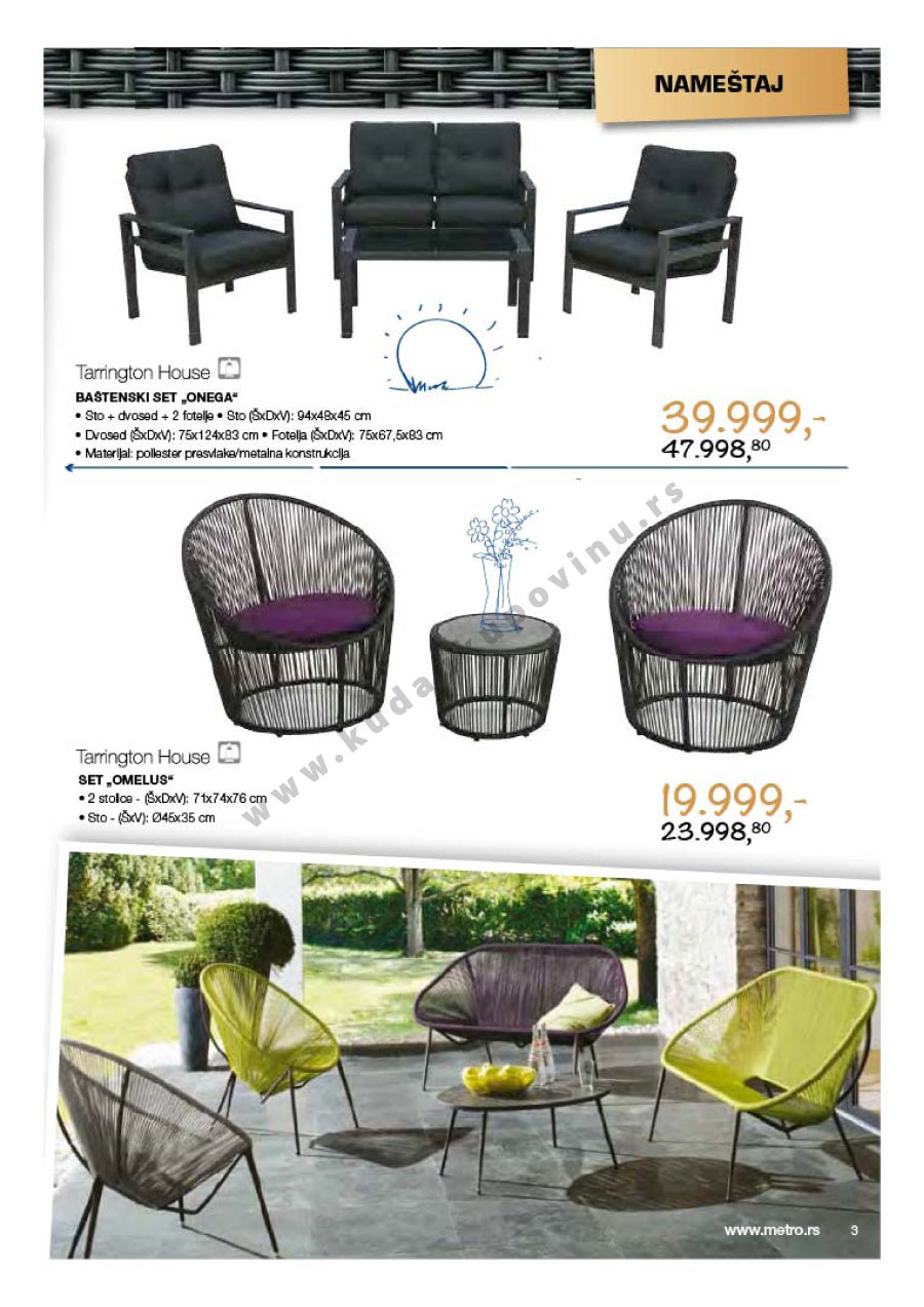 Katalog Akcija Baštenski Nameštaj