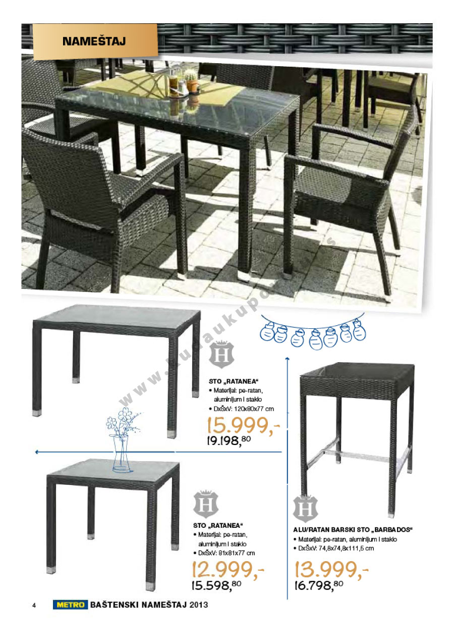 Katalog Akcija Baštenski Nameštaj