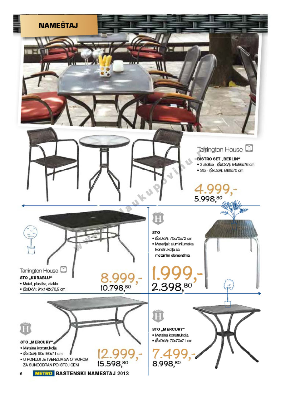 Katalog Akcija Baštenski Nameštaj