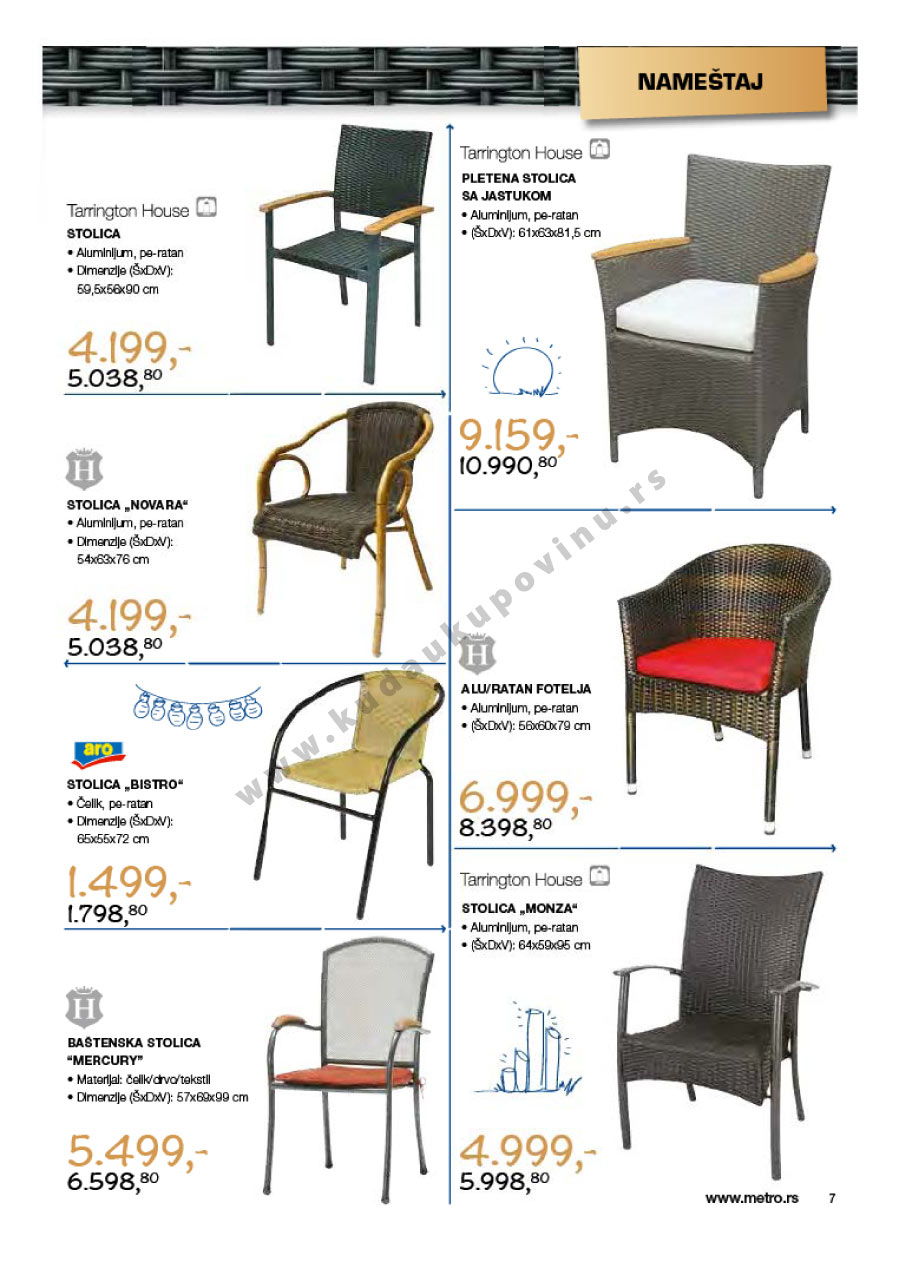 Katalog Akcija Baštenski Nameštaj